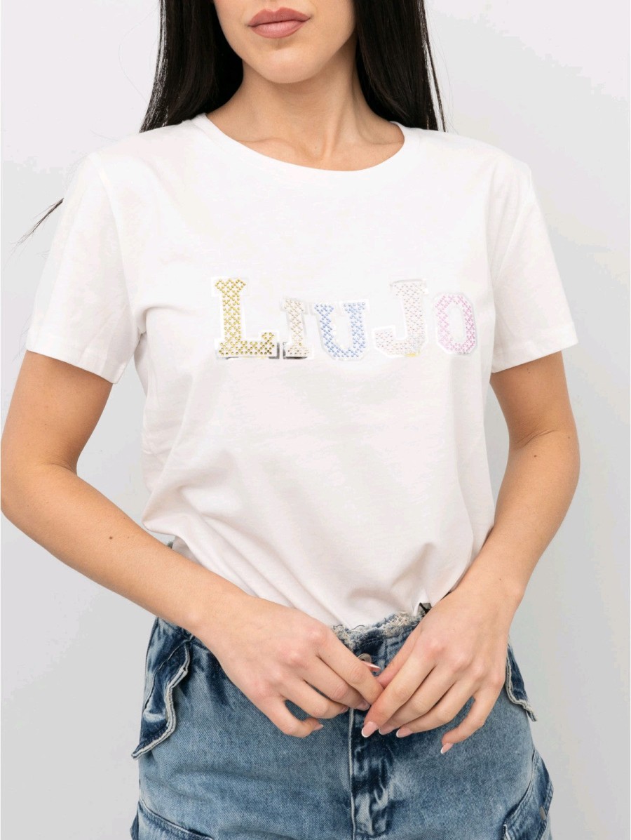 Liu jo Liu Jo T-Shirt Ta4204Js923 Best