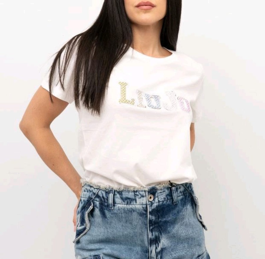 Liu jo Liu Jo T-Shirt Ta4204Js923 Best