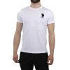 U.s.polo assn. Uspolo Assn. T-Shirt Mick 49351 Cbtd New