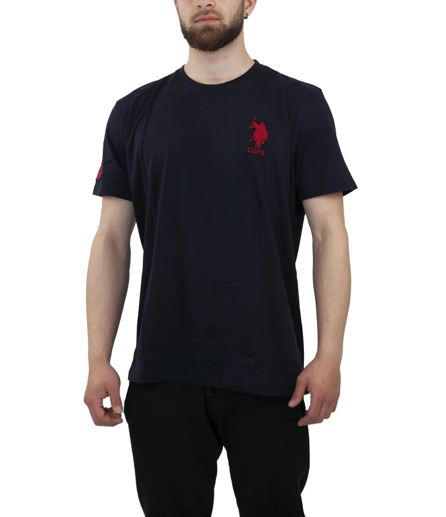 U.s.polo assn. Uspolo Assn. T-Shirt Mick 49351 Cbtd Best